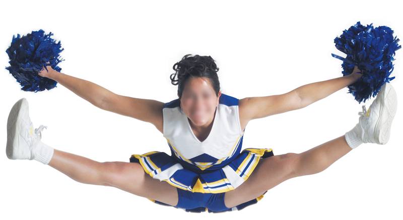 Dallas Cowgirl Cheerleader Costume. Face Swap. Insert Your Face ID